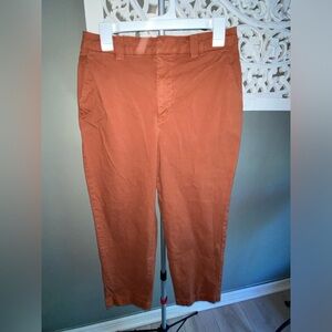 Straight Leg Khaki in Copper Brown Sise 4